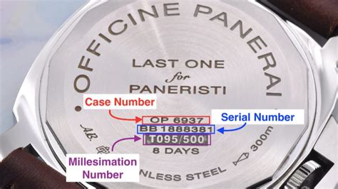 panerai serien|panerai serial number lookup.